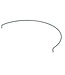 Support Peacock 1/3 cercle 81 cm