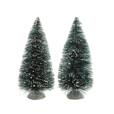 Duo sapins pour village