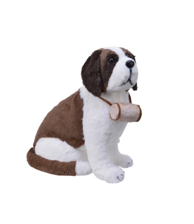 Saint-bernard de mousse et fourrure