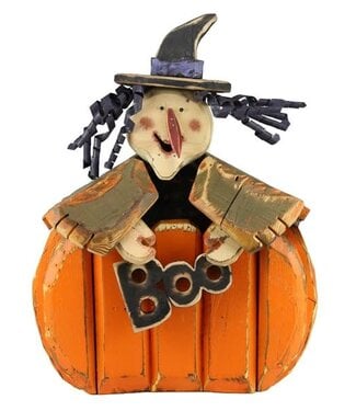 Sorcière Boo en bois