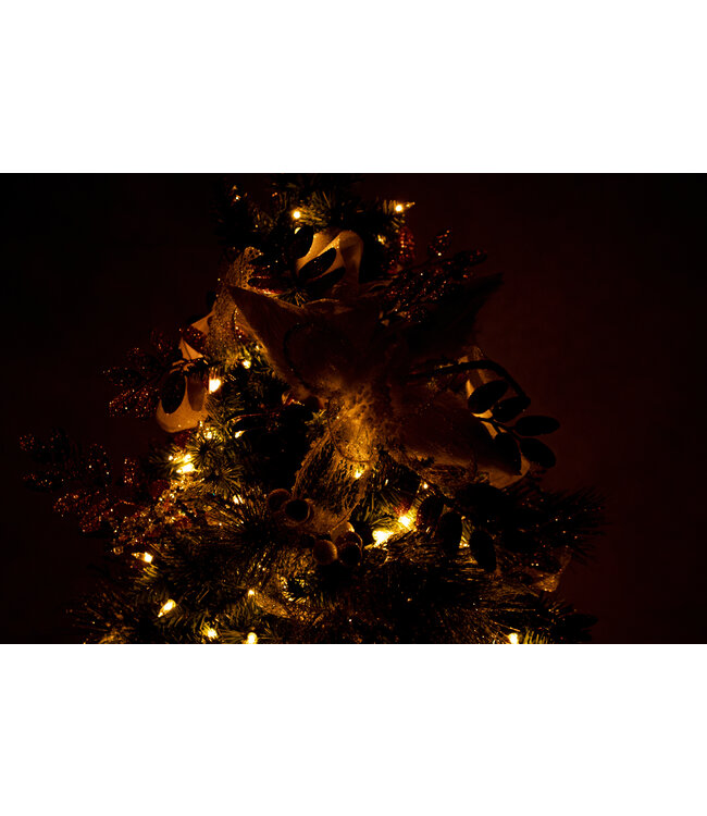 Arrangement sapin Douce Romance