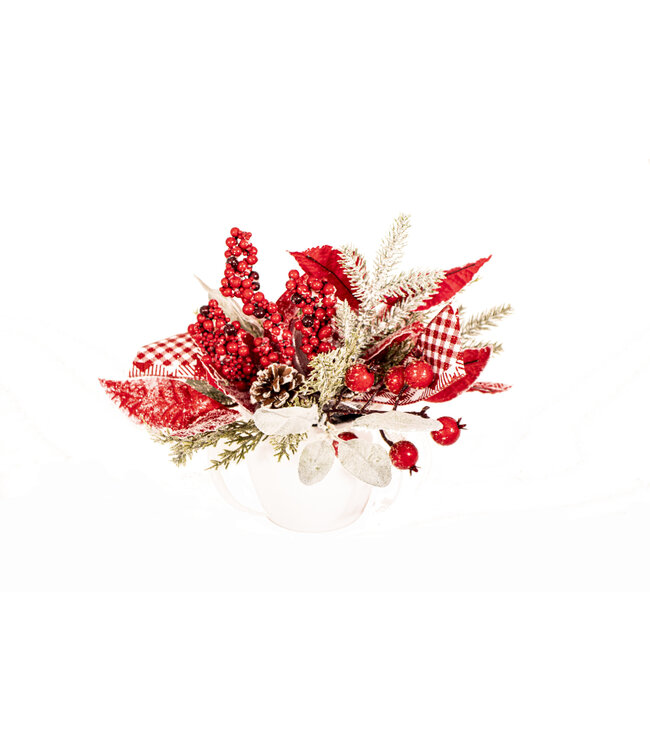 Arrangement pour la table matin de Noël