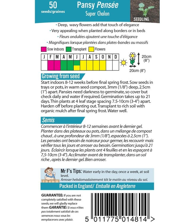 Mr. Forthergill's Pensee Super Chalon