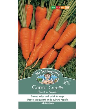 Mr. Fothergill's Carotte Short n Sweet