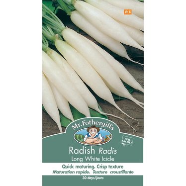Mr. Forthergill's Radis Long White Icicle