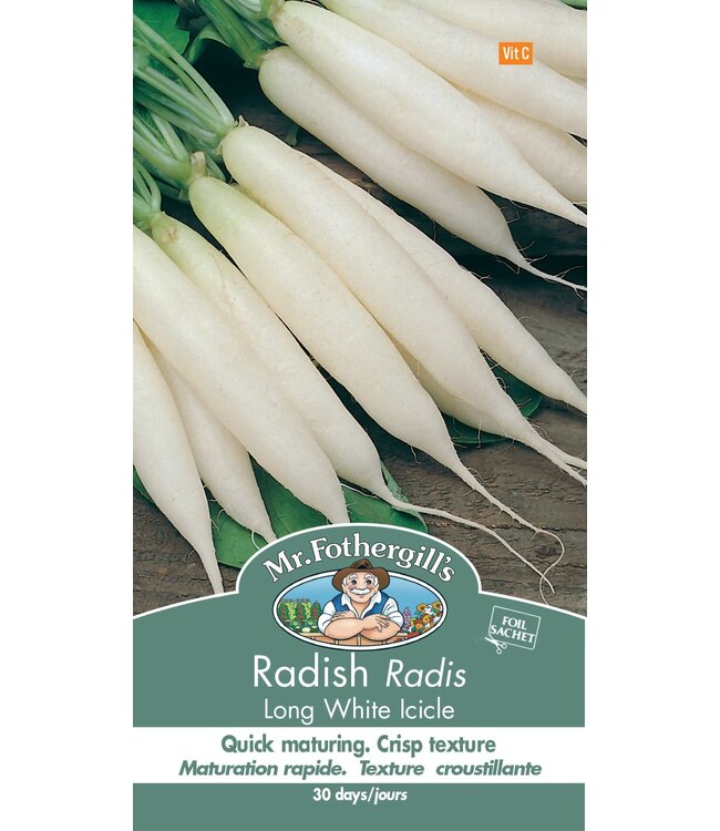 Radis Long White Icicle