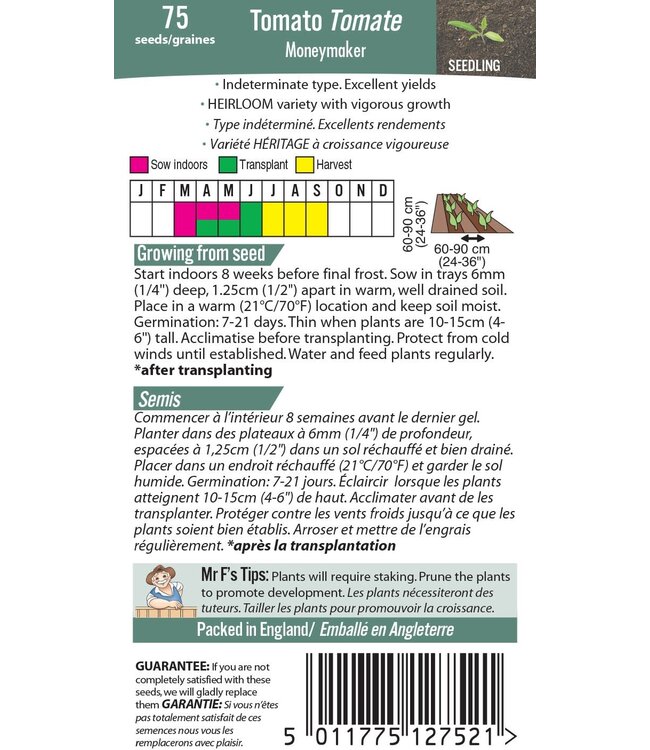 Mr. Forthergill's Tomate Moneymaker