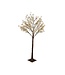 Arbre fleurs gypsophile LED 126 L blanc chaud 5 pieds