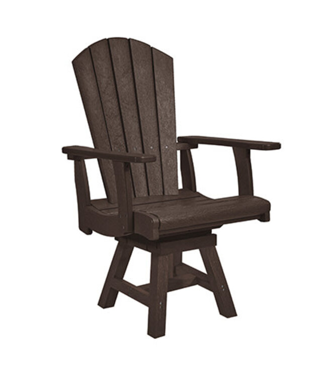 CRP Products Fauteuil de jardin pivotant avec bras