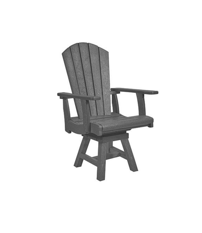 CRP Products Fauteuil de jardin pivotant avec bras