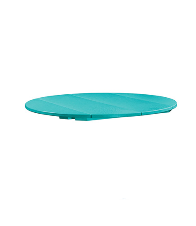 CRP Products Table Comptoir Ronde en Plastique Recyclé | Élégance Durable pour votre Espace Extérieur