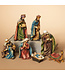 Ensemble de 7 personnages de crèche en résine