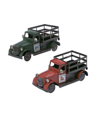 Camion de livraison décoratif de Noël
