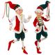 Lutin traditionnel rouge et vert