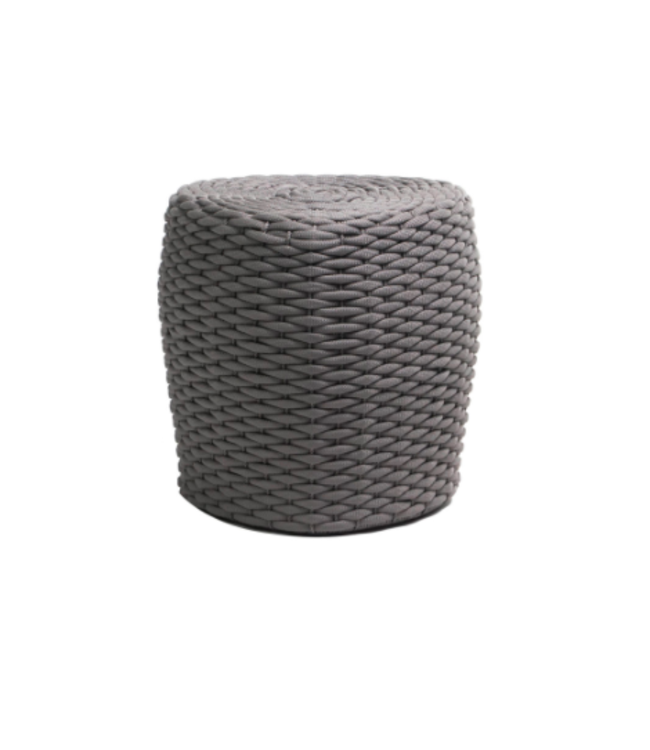 Ratana Pouf Roca | Tricoté et sophistiqué