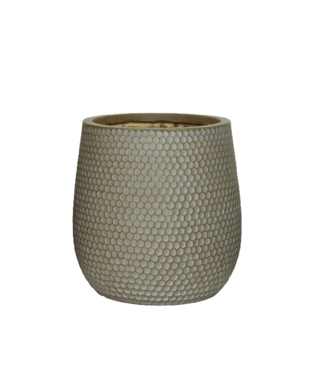 Cache-Pot Zoé Taupe | Élégance et Modernité pour Vos Plantes