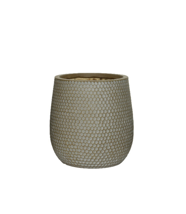 Cache-Pot Zoé Taupe | Élégance et Modernité pour Vos Plantes
