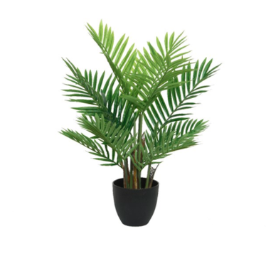 Palmier artificiel en pot