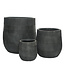 Cache-pot Liam anthracite | Décoration chic et moderne