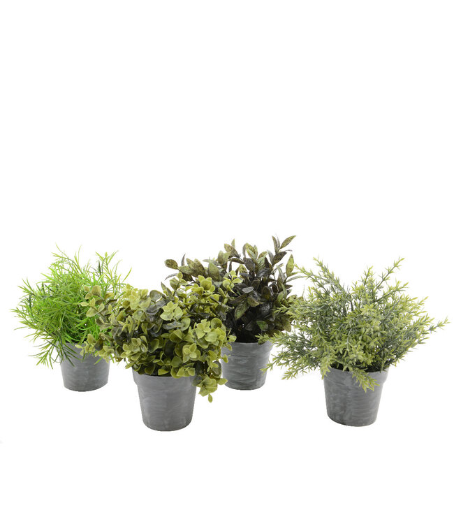 plante artificiel en pot