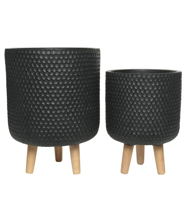 Cache-Pot Zoé sur Pieds | Élégance et Hauteur pour Vos Plantes