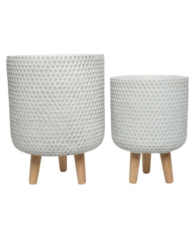 Cache-Pot Zoé sur Pieds | Élégance et Hauteur pour Vos Plantes