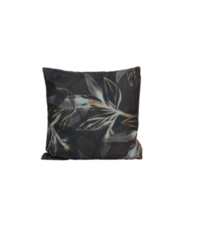 Coussin décoratif feuillage naturel