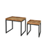 Table d'appoint en bois d'acacia