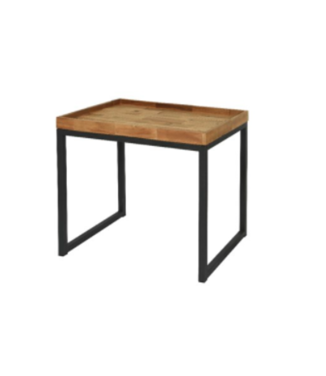 Table d'appoint en bois d'acacia