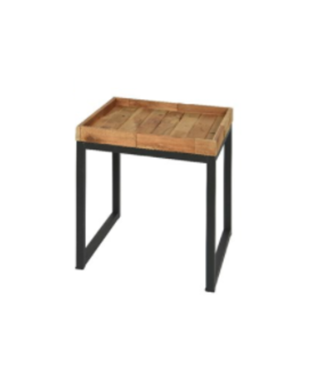 Table d'appoint en bois d'acacia