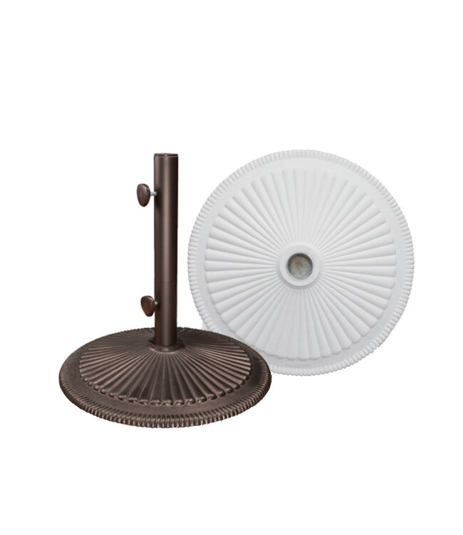 Treasure Garden Base de parasol classique  | Élégance & stabilité pour votre espace extérieur