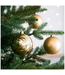Boules de Noël or mates et brillantes