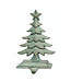 Support pour bas de Noël sapin vert