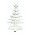 Support pour bas de Noël sapin blanc