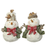 Bonhomme de neige avec boucle et oiseaux (2 ass.) 5 po