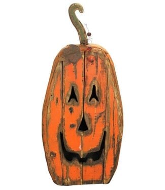 Citrouille en bois souriante 45 po