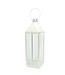 Lanterne de métal blanche