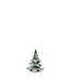 Sapin vert enneigé
