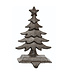 Support pour bas de Noël sapin noir
