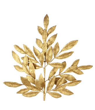 Tige de noël or brillante