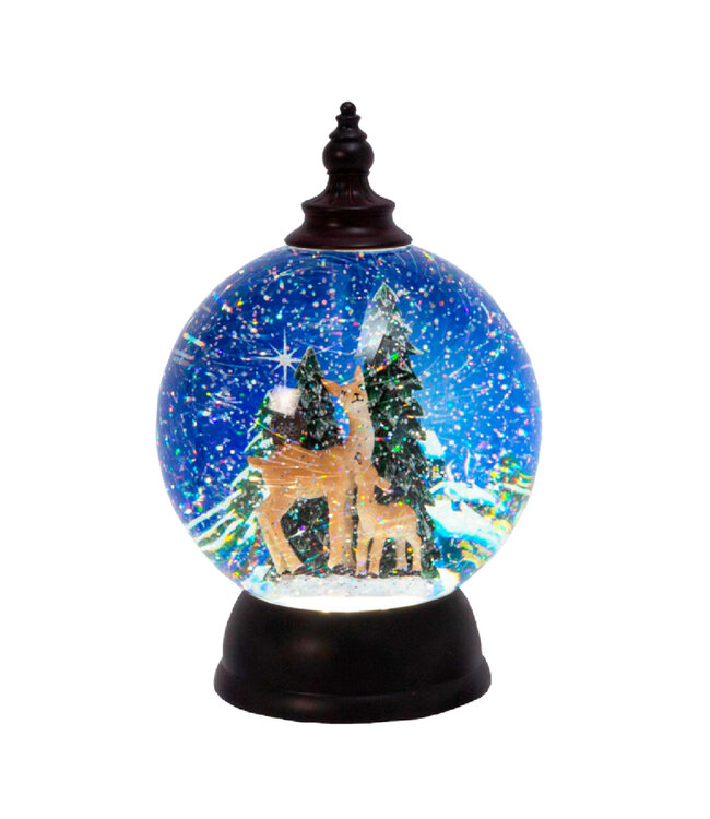Lanterne d'eau Fond de forêt | La magie lumineuse de Noël