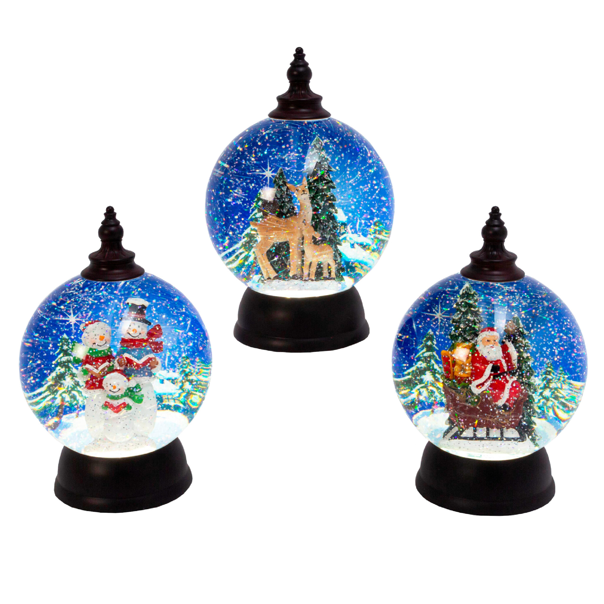 Boules Animées de Noël | Musique, Lumières et Mouvements Magiques