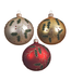 Boule de verre - Branche de houx
