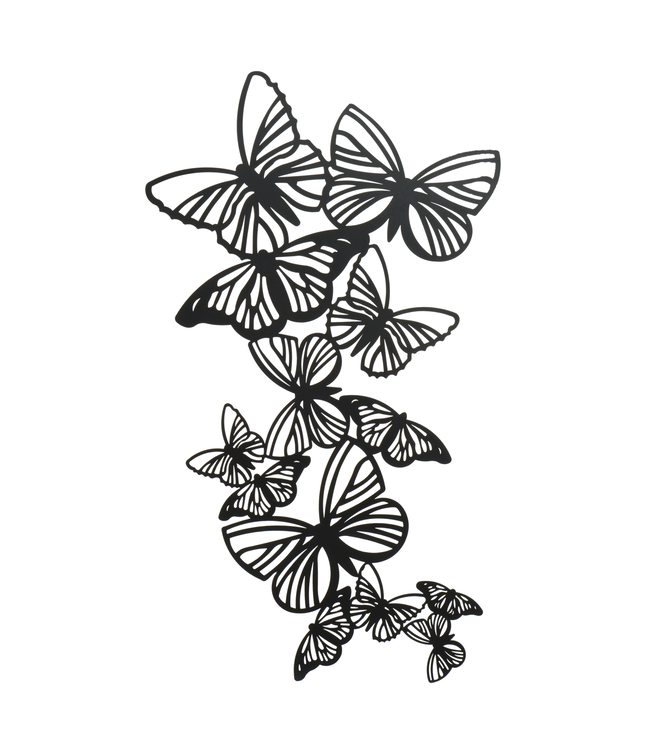 Papillons murale