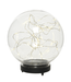 Boule lumineuse solaire sur piquet | Éclat chaleureux pour votre jardin
