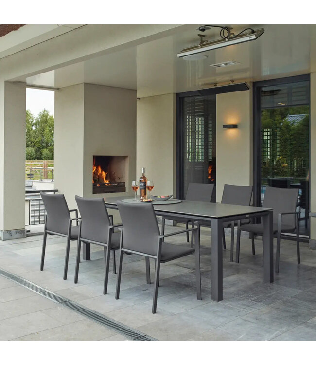 Life Outdoor Living Table à diner Concept Lava 86''