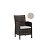 Chaise à bras Coral Gables Wild Truffle | Confort méditerranéen