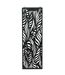Lampe murale solaire feuillage blanc chaud