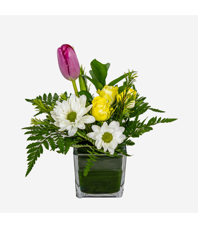 Arrangement avec petit vase - 07
