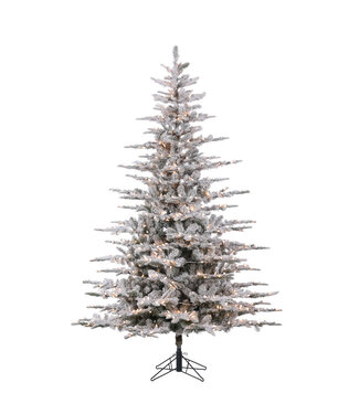 Sapin Ridgeville Balsam enneigé 2488T 900 lumières 9 pi x 65 po
